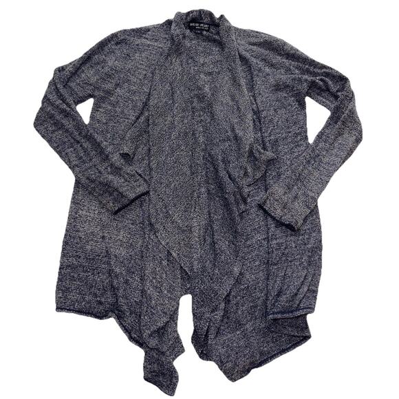 Barefoot Dreams Calypso Cardigan Size L/XL Blue Bamboo Chic Lite Open Soft Cozy - Picture 5 of 12